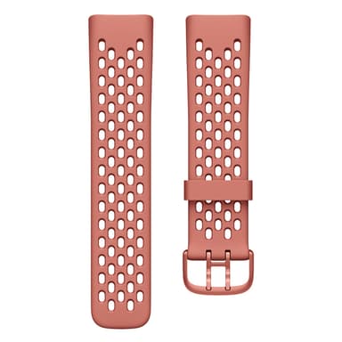 Reimer til Fitbit Charge 5 i silikon 3-pakning turkis / korall / hvit