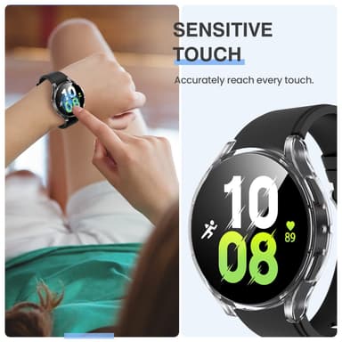 Beskyttelsesveske TPU Sort Samsung Galaxy Watch 5 45 mm