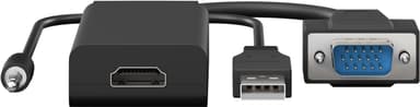 VGA/HDMI™-adapterkabel