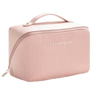 Romslig toalett/sminkeveske Rosa