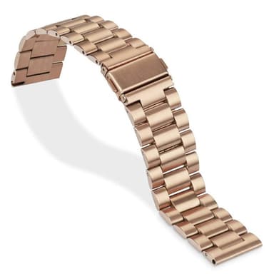 Armbånd Samsung Galaxy Watch 42mm, Gear Sport, Gear S2 - rosa gull