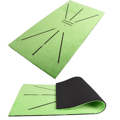 Golfmatte for perfeksjonering av sving, 60 x 30 cm