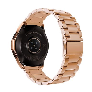 Armbånd Samsung Galaxy Watch 42mm, Gear Sport, Gear S2 - rosa gull