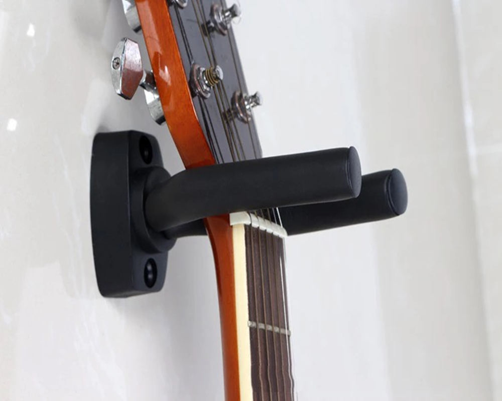 Universell gitarhenger Sort 1-pakning