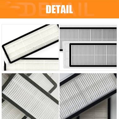Støvsugerfilter for Xiaomi Roborock S5/S5 MAX/S6/S6 Maxv/S60/S65 6-pakning