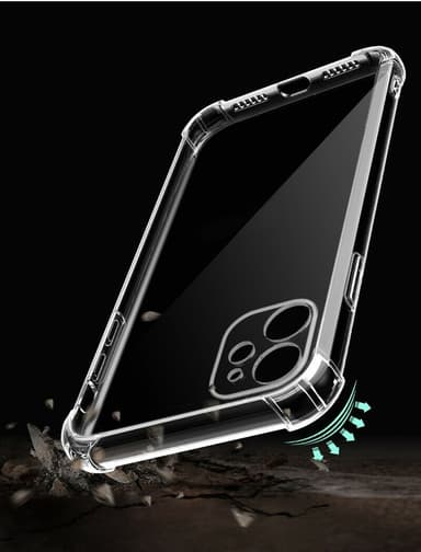 Gjennomsiktig deksel til iPhone 12 mini