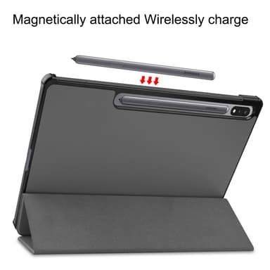 Etui til Samsung Galaxy Tab S7 Plus / FE / Lite med trippel folding