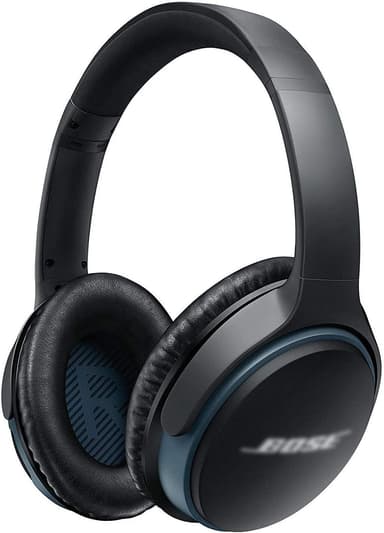 Kvalitets-øreputer for Bose QC 35/25/15 hodetelefoner 1 par Svart + blå
