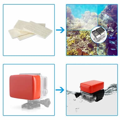 Tilbehørssett for GoPro Hero - 50 deler