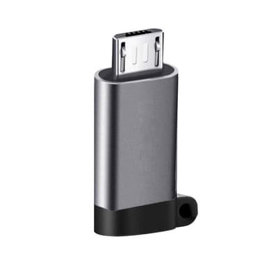 USB-C (hunn) til Micro USB (hann) adapter