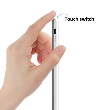 Styluspenn USB-C med 2 ekstra spisser Hvit