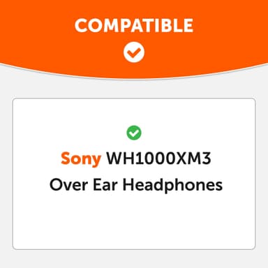 Øreputer til Sony WH-1000XM3, 1 par i Brun