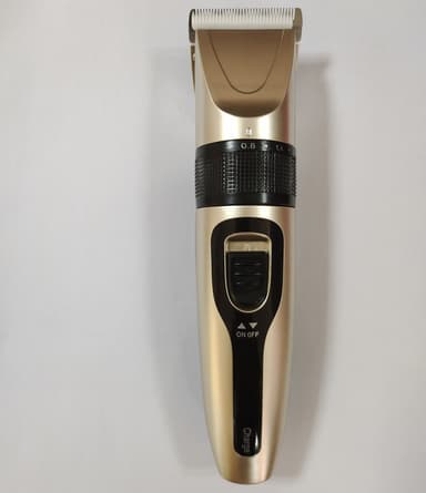 Stillegående pelstrimmer for hund, med tilbehør Champagne