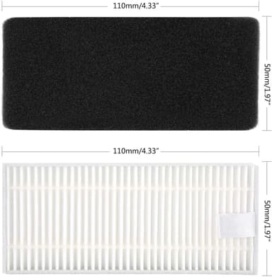 Erstatningssett kompatibel med Ecovacs Deebot N79 17-Piece