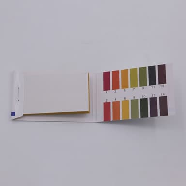 Lakmuspapir for pH-test (1-14) 80 teststrimler Flerfarget 1-pakning