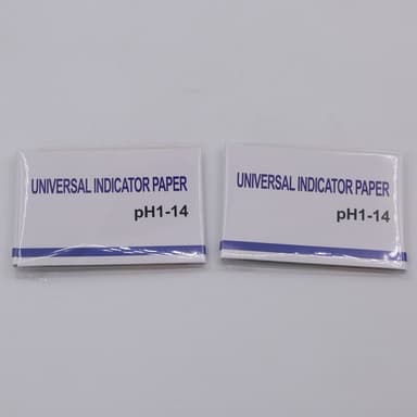 Lakmuspapir for pH-test (1-14) 80 teststrimler Flerfarget 1-pakning