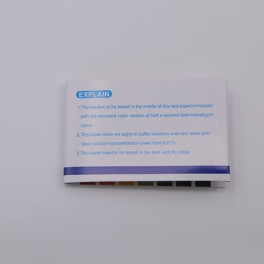 Lakmuspapir for pH-test (1-14) 80 teststrimler Flerfarget 1-pakning