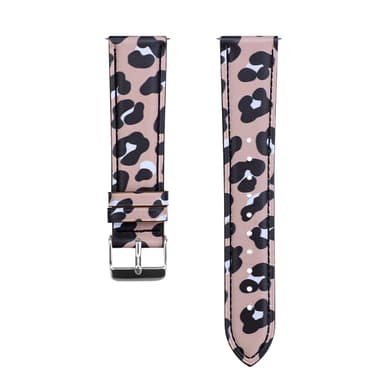 Klokkereim for Samsung Galaxy Watch Active1 / 2 Gen Leopard-mønster