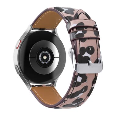 Klokkereim for Samsung Galaxy Watch Active1 / 2 Gen Leopard-mønster