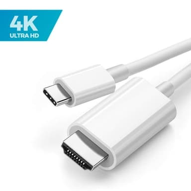 USB-C til HDMI-kabel 4K UHD 2 meter