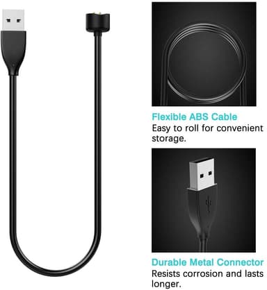 Magnetisk USB-lader for Xiaomi Mi Band 5