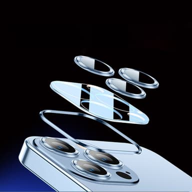 Telefonveske med linsebeskyttelse Sort iPhone 14 Pro