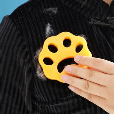 Pelsfjerner for hunde-/kattehår i 4-pakning Flerfarget