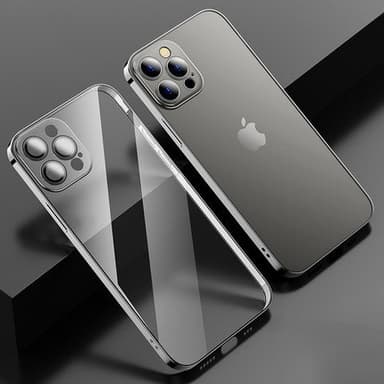 Telefonveske med linsebeskyttelse Sort iPhone 14 Pro