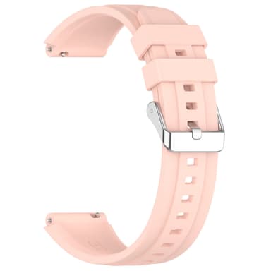 Silikonklokkerem for 18 mm Huawei GT4 46 mm/GT Runner/GT3 SE Rosa