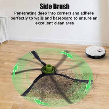 Reservedeler til Ecovacs DEEBOT og Yeedi robotstøvsugere Ecovacs DEEBOT OZMO T8/T8 AIVI/T8 MAX/N8 Pro/N8 Pro+/N8 Pro Plus, Yeedi Vac/Yeedi Vac MAX/Yeedi-Vac
