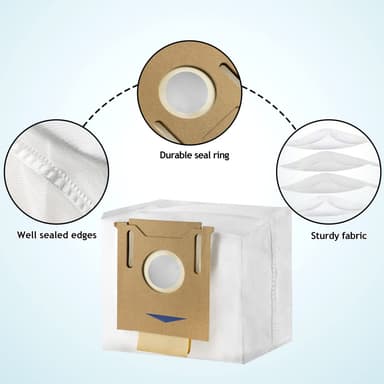 Reservedeler til Ecovacs DEEBOT og Yeedi robotstøvsugere Ecovacs DEEBOT OZMO T8/T8 AIVI/T8 MAX/N8 Pro/N8 Pro+/N8 Pro Plus, Yeedi Vac/Yeedi Vac MAX/Yeedi-Vac
