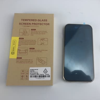 Privacy Magnetic Case med stativ for iPhone Champagne iPhone 15