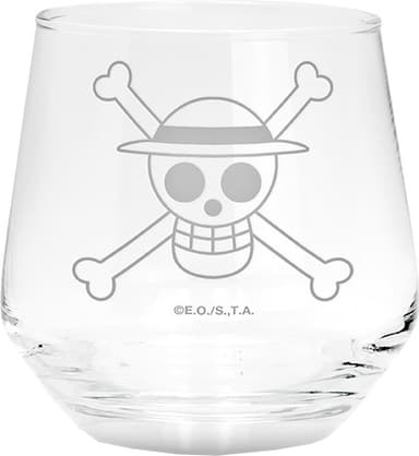 ABYStyle One Piece glass 2-pakning (Luffy & Ace)