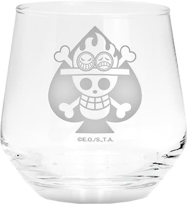 ABYStyle One Piece glass 2-pakning (Luffy & Ace)