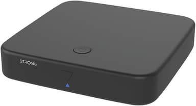 Strong Hybrid DVB-T2 & Android TV Box 4K UHD-strømmeenhet (sort)