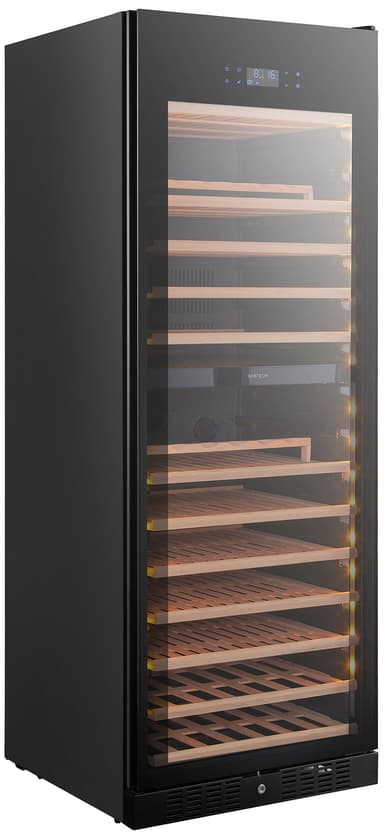 Temptech Elegance vinskap E1000DRB-24 (sort)