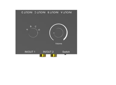 HDMI-bryter 8K 2x1 med fjernkontroll
