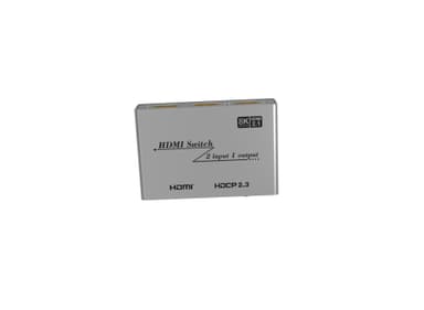 HDMI-bryter 8K 2x1 med fjernkontroll