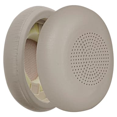 Erstatning av øreputer for Jabra Elite 45h/Evolve2 65, mykt minneskum og øreputer i proteinskinn Gull