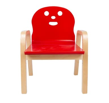 Barnestol HAPPY rød