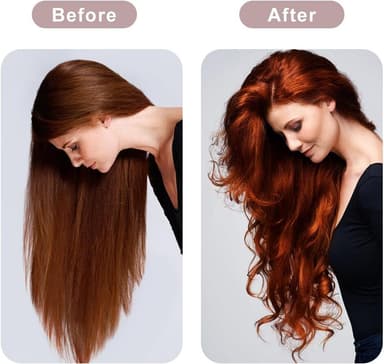 1-sett Satin Heatless Hair Curler for søvn om natten Sort