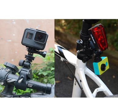 GoPro-feste til sykkel / motorsykkel, roterbart