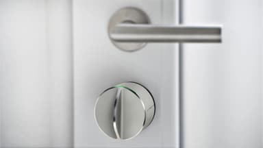 Danalock V3 2024 trådløs smartlås (sølv/Zigbee/Scandi)