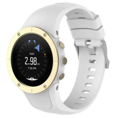 Klokkerem til Suunto Spartan Trainer Wrist HR i silikon Hvit