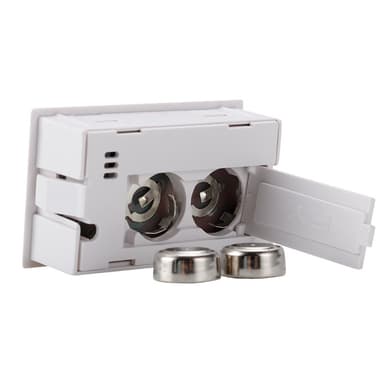 Mini digitalt hygrometer / termometer 2-pakning