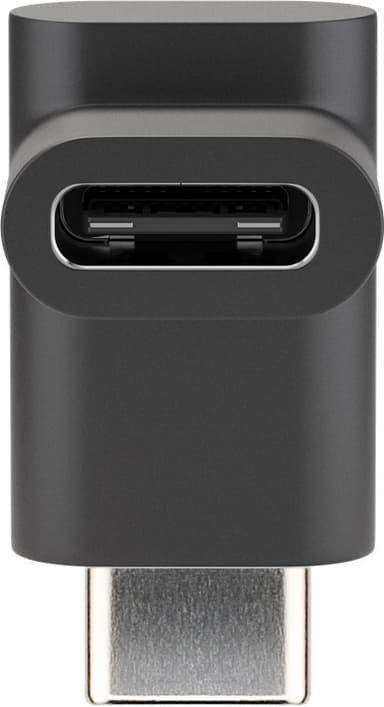 USB-Câ„¢ til USB-Câ„¢-adapter, 90°, svart