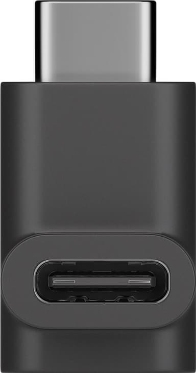 USB-Câ„¢ til USB-Câ„¢-adapter, 90°, svart