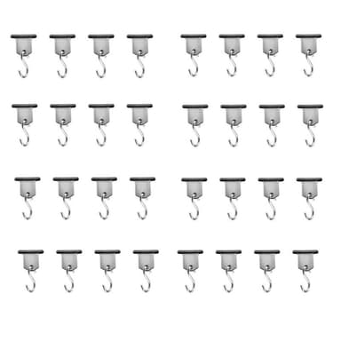 32-Pack RV fortelt lys klips, RV party lys holder, bobil fortelt krok