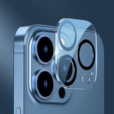 Kamerabeskyttelse linsedeksel herdet glass gjennomsiktig 6-pakning iPhone 13 Pro max