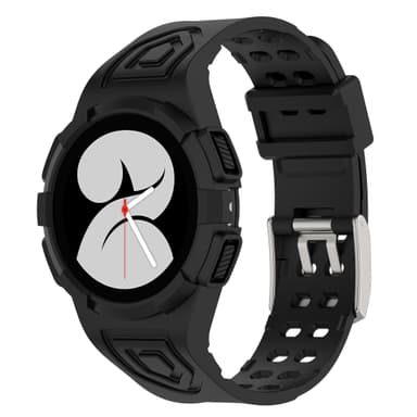 TPU-klokkerem kompatibel med Samsung Galaxy Watch 4/5/6 40 mm Sort